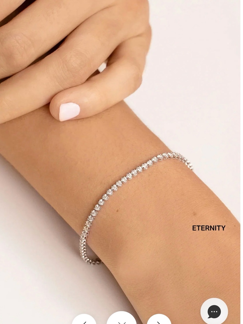 Ring Concierge Mini Diamond Tennis Bracelet